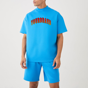 Conjuntos Cortos de Moda para Hombre, 100% Algodón, Estampados, Ecológicos, Transpirables, Casuales de Verano, Elegantes, Cómodos, a Precio Económico - Product Image 5