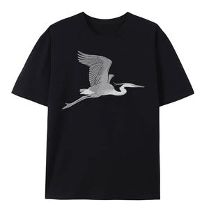 Estilo básico, venta al por mayor, camiseta de manga corta, 100% de algodón, personalizado, de gran tamaño, liso, informal, de alta calidad, serigrafía, camisetas para hombre - Product Image 1