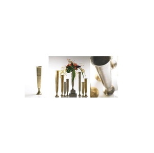 Modern Gold-Colored High Quality Iron <b>Flower</b> Vase Pot with Metal <b>Wired</b> Decorative Design for Home Garden & Wedding Decoration - Product Image 6