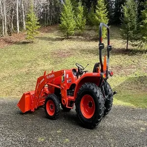 รถตักแบคโฮ Kubota L2501 ปี 2010 ขายส่ง เครื่องจักรกลการเกษตร เครื่องยนต์ดีเซล 24 แรงม้า รับน้ำหนักได้ 2 ตัน พร้อมส่ง - Product Image 6