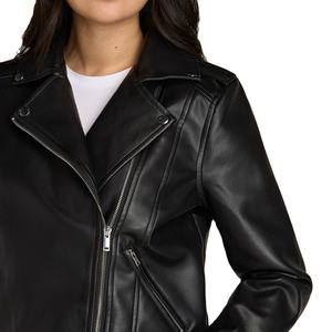 Hot Selling Women's Genuine <b>Leather</b> <b>Jacket</b> Biker <b>Leather</b> <b>Jacket</b> Custom <b>Leather</b> Biker <b>Jacket</b> Classic Ladies <b>Real</b> <b>Leather</b> <b>Jacket</b> - Product Image 4