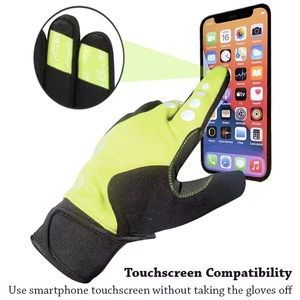 Gants de cyclisme respirants à doigts complets pour hommes et femmes, rembourrés antichoc, pour le vélo de route, le VTT, les sports de plein air - Product Image 6