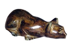 Aluminium <b>Cat</b> <b>Urn</b> for Ashes Fancy Modern Style Pet Cremation <b>Cat</b> Shape Memorable <b>Urn</b> Hot Selling Cheap Wholesale Cremation <b>Urns</b> - Product Image 2