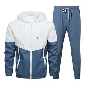 Men'<b>s</b> Solid Color Hoodie And Pants Two-Piece Set Casual Autumn Winter Sports <b>Tracksuit</b> Fashionable <b>Size</b> <b>S</b>-3XL - Product Image 6