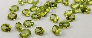 Peridoto Natural Corte Ovalado 8x10mm Facetado-Peridoto Suelto Corte Ovalado Calidad AAA - Product Image 4