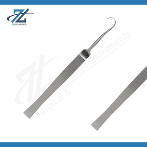 เครื่องดึงตะขอเดี่ยวคุณภาพสูงเครื่องมือผ่าตัดทำจากสเตนเลสสตีลแบบแมนนวลได้รับการรับรองจาก CE คม152มม. ผลิตในปากีสถาน - Product Image 2