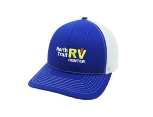 North Trail RV Center Logotipo personalizado Marca 6 paneles Unisex Sombreros de camionero Gorras de deportes al aire libre Bordado Vietnam Headwear OEM Gorras - Product Image 5