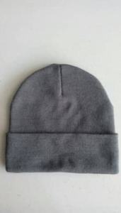 Invierno mujeres hombres venta al por mayor lana de Cachemira gorros de punto Skully logotipo personalizado clásico rayas Unisex liso gorro de punto personalizado - Product Image 2