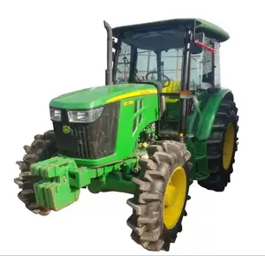 Usado 2018 John Farm Deere 110HP 4WD Mejor Agricultura Tractores En Segunda Mano Agricultura Precio En Venta