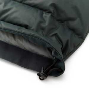 Blouson d'aviateur matelassé chauffant et respirant de qualité supérieure pour hommes col montant d'hiver en toile avec logo sur le devant - Product Image 3