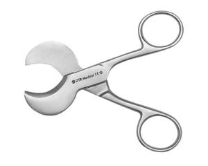 Tijeras quirúrgicas certificadas CE para cordón umbilical para uso obstétrico proveedores duraderos de acero inoxidable para parto de bebés - Product Image 6