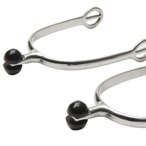 Espuelas de Acero Inoxidable en Existencia, Espuelas de Vaquero Occidentales para Botas y Otros Equipos Ecuestres, Productos Duraderos de Alta Calidad - Product Image 2