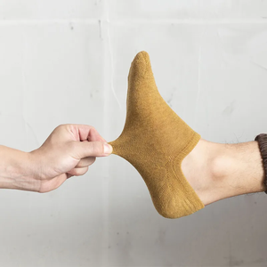 Calcetines de uso diario para hombre, elegantes, ecológicos, de secado rápido, servicio OEM, venta al por mayor, tejido personalizado, No Show - Product Image 2