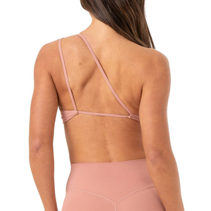 Fourniture directe d'usine Gym respirant femmes entraînement Fitness soutien-gorge de sport pas cher prix une épaule culture soutien-gorge de sport - Product Image 2