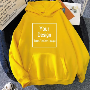Sudadera con capucha personalizada con hombros caídos para mujer, logotipo personalizado, Sudadera con capucha personalizada informal para estudiantes, Sudadera con capucha DIY con texto impreso - Product Image 5