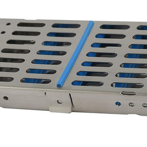 Bandeja de malla de alambre para estante de casete de esterilización con tapa para instrumentos dentales quirúrgicos Bandejas de esterilización - Product Image 6