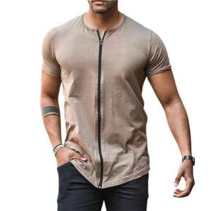 Venta al por mayor de encargo de 2022 nuevo diseño hombres Camiseta de algodón de calidad Premium Color personalizado estilo de tamaño ODM - Product Image 2