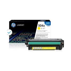 Cartucho de Tóner Amarillo Original HP CE252A para Impresora HP 504A - Product Image 1