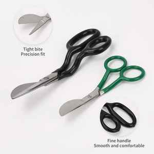 กรรไกรตัดตุ่นปากเป็ด6ใบกรรไกรตัดผ้าสแตนเลสกรรไกรตัดสำหรับ tufting Duckbill napping shears - Product Image 6