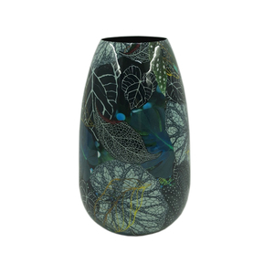 Modern Design Tableware Decorative Iron Flower <b>Vase</b> for Home and Wedding Decoration Metal <b>Vase</b> Dark Grey Color Handmade Bulk - Product Image 2