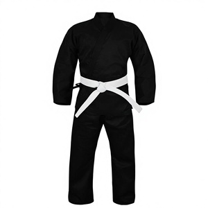 Uniformes de karaté OEM uniformes d'arts martiaux légers avec logos et étiquettes personnalisés pour hommes et femmes à bas prix d'usine - Product Image 1