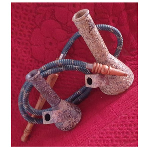 Chicha en marbre de stéatite naturelle de grossiste indien avec sculpture gravée à la main pour la décoration intérieure et utilisable - Product Image 2