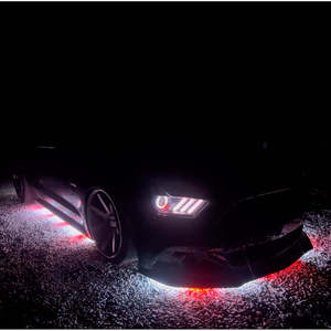 Kit de Luces LED para Debajo del Coche Dream Flow – 360 °   Colores Fluidos + Modo Blanco Puro - Product Image 1