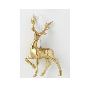 Elegante hecho a mano de Metal colgante Reno adornos navideños árbol decorativo colgante vacaciones festivo decoración del hogar regalo - Product Image 6