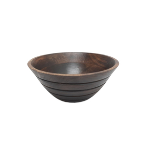 Modern Decorative Wooden Round Shape Fruit Bowl for <b>Tabletop</b> Kitchenware Salad Bowl Home & Hotels Food Serving Bowls - Product Image 1