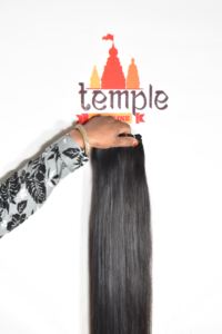 Fabricantes crudos vietnamitas 100% Onda profunda sin procesar procesada Ninguno Color natural Mujeres Extensiones de cabello humano indio negro - Product Image 2