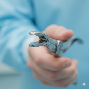 Forceps pour septum nasal, instrument chirurgical ORL |   Acier inoxydable |   Réutilisable et autoclavable - Product Image 3