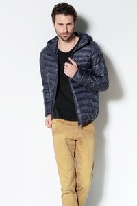 Hombres blanco Stand Collar 2023 nuevo portátil ultraligero invierno cálido chaquetas a prueba de viento 5XL 6XL - Product Image 4