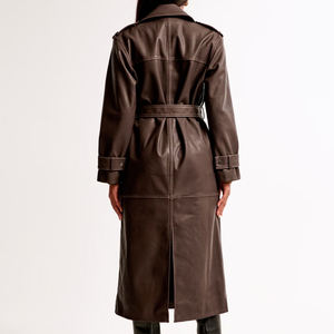 Chaqueta de Motocicleta de Cuero Genuino para Mujer, Nueva, Transpirable, de Secado Rápido, Ecológica, Resistente al Viento, Forro de Lana Satinado Hecho a Medida - Product Image 3