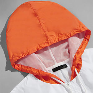 2026 Men's Hooded Two-Piece Custom Sets Windbreaker <b>Shorts</b> Jacket Tracksuit Streetwear Solid Reflective <b>Zip</b> Breathable Polyester - Product Image 6