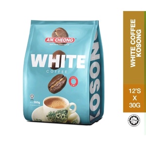 กาแฟขาว AIK CHEONG 2-in-1 พรีเมียม คั่วอ่อน น้ำตาลน้อย รสชาติกลมกล่อม เมล็ดอาราบิก้าและโรบัสต้า 30 กรัม x 12 กล่อง - Product Image 2