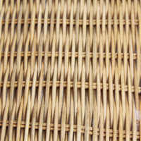 Panier de luxe en rotin naturel tissé à la main du Vietnam avec poignées nouveau style de stockage décoratif pour les achats et les conteneurs ménagers