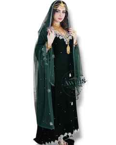 ชุดเดรสหรูหราแบบ 2 ชิ้นสำหรับผู้หญิงมุสลิม ดีไซน์เรียบง่าย ประดับลูกปัด งานปักฉลุ สำหรับงานปาร์ตี้หรืองานแต่งงาน - Product Image 6