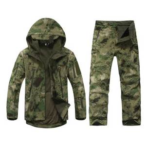 Ensemble de survêtement de jogging unisexe imperméable en polyester coupe-vent de haute qualité XL, vêtements de sport doux avec logo, hiver, écologique - Product Image 1