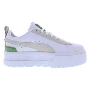 Zapatos Puma Mayze Gentle para Mujer, Color: Blanco Puma/Verde Polvoriento, 100% Auténticos - Product Image 3