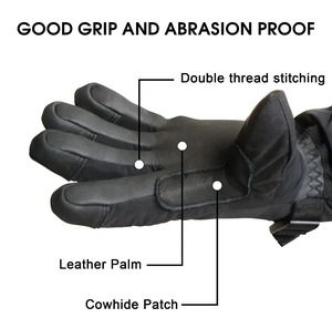 ที่ดีที่สุดคุณภาพราคาถูกอัตราฤดูหนาวหิมะฤดูหนาวถุงมือผู้ชายที่อบอุ่นกันลมกันน้ําสําหรับถุงมือสกีคุณภาพสูงสุดอัตรา - Product Image 2