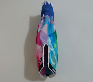 Shorts de plage amples pour hommes, imprimé métallique brillant, polyester, taille à cordon de serrage, pantalon de sport décontracté pour les vacances d'été, vêtements de bain - Product Image 4