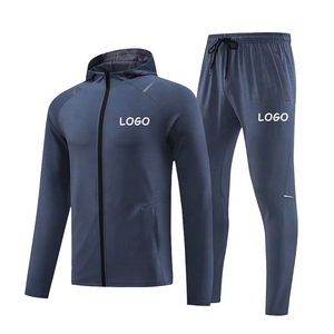 OEM ODM New Design Mens Wholesale Sweatsuit Tracksuit Black Gym Tech Custom Spandex Track <b>Jogging</b> <b>Suit</b> - Product Image 1
