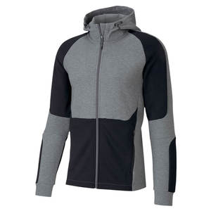 Meilleures ventes de pulls à capuche gonflés unisexes conçus sur mesure avec broderie et fermeture éclair PULLOVER d'hiver en tissu polaire - Product Image 5