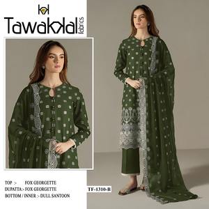 Trajes paquistaníes de calidad de exportación con trabajo de secuencia de bordado disponible a granel - Product Image 2