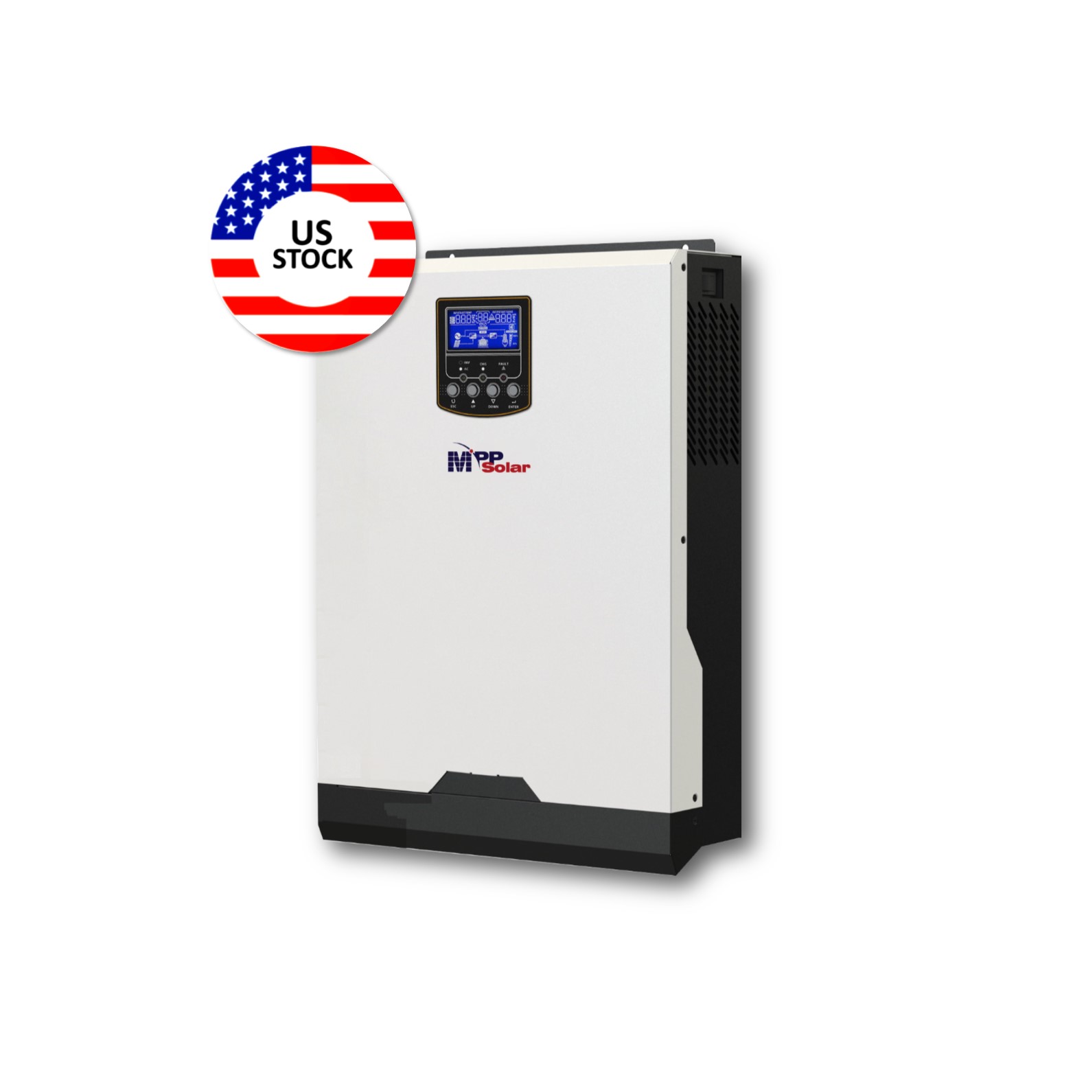 Mppsolar, бесплатная доставка, 2424LV-MSD, солнечный 3 кВА, 2400 Вт, 110 В, 120 В, 24 В, чистый синусоидальный инвертор, 80 А, mppt, солнечное зарядное устройство