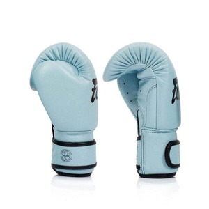ถุงมือชกมวย Fairtex รุ่น Light Sky แบบสั่งทำพิเศษ ทำจากหนังแท้ น้ำหนักเบา กันน้ำ พร้อมเชือกผูก สำหรับฝึกซ้อมและแข่งขัน MMA มวยไทย - Product Image 3