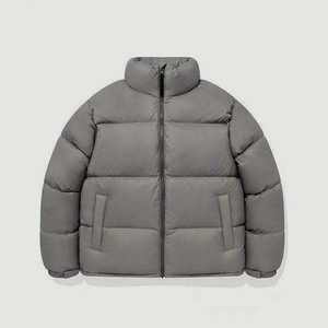 เสื้อแจ็กเก็ตผ้าฝ้ายบุนวมสำหรับผู้ชายและผู้หญิงสำหรับฤดูหนาวเสื้อแจ็กเก็ตมีซิปโลโก้ได้ตามต้องการ - Product Image 4