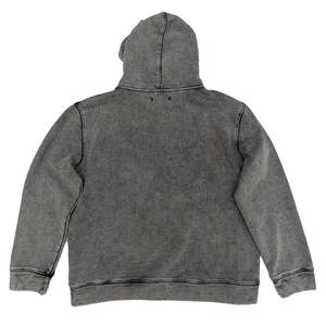 Custom Men's Heavyweight GSM Acid Washed <b>Hoodie</b> Distressed Oversized Vintage Sweatshirt No <b>String</b> <b>for</b> Winter - Product Image 2