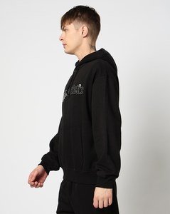 Vente en gros de sweat à capuche tendance surdimensionné personnalisé 400gsm sans ficelles motif solide en éponge française avec col à capuche pour l'hiver - Product Image 3