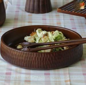 ถาดเสิร์ฟไม้สไตล์วินเทจ ถาดไม้โบราณสำหรับใส่ของว่าง ของกินเล่น ของขวัญขึ้นบ้านใหม่ ราคาดีที่สุด - Product Image 2